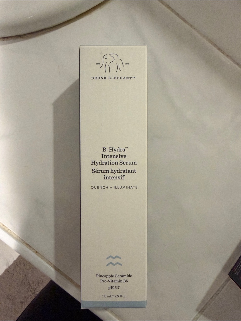 Drunk Elephant B-Hydra Intensive Hydration Serum - White/Light Blue